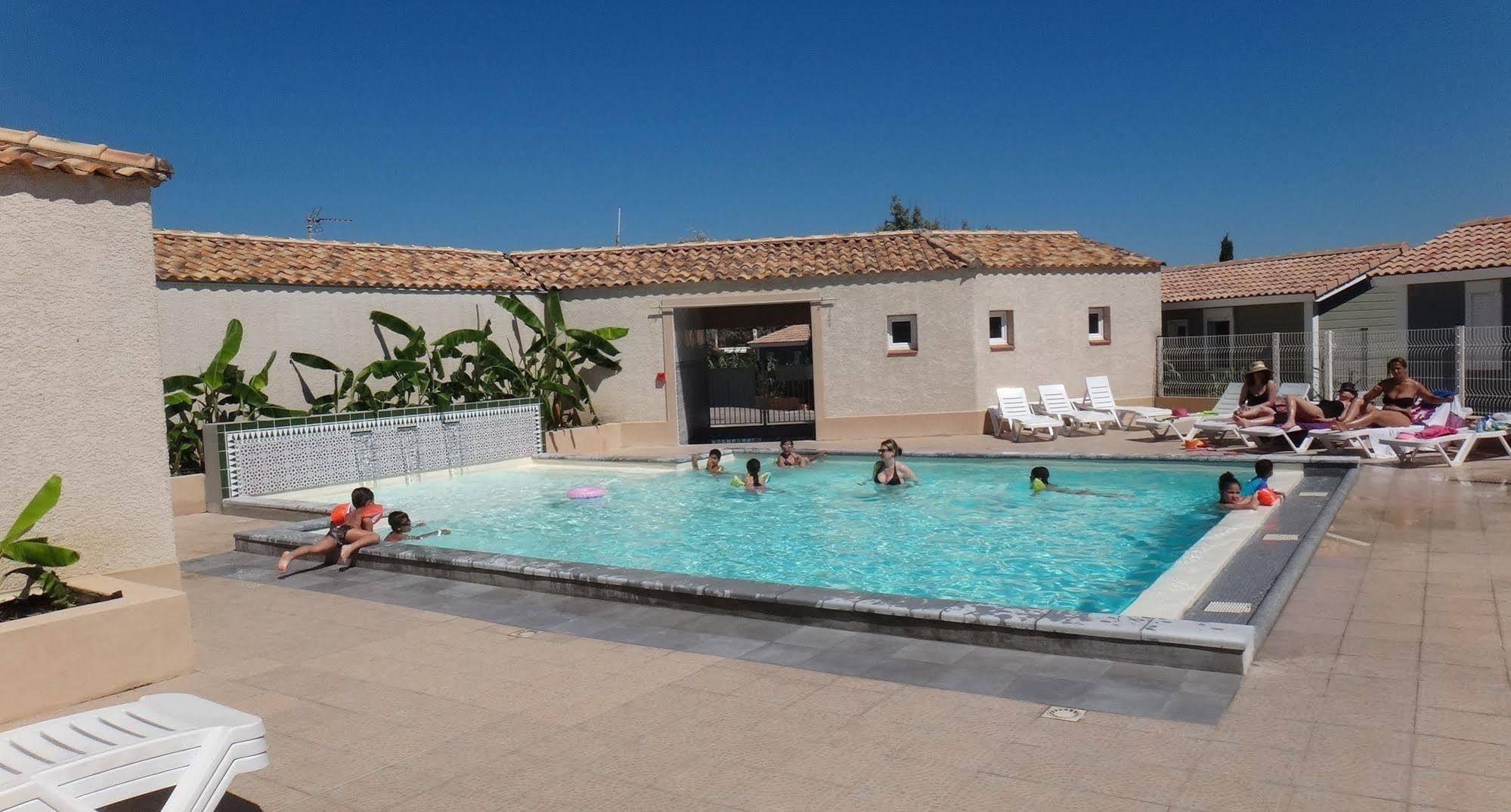 Camping Hameau Des Cannisses Gruissan Buitenkant foto